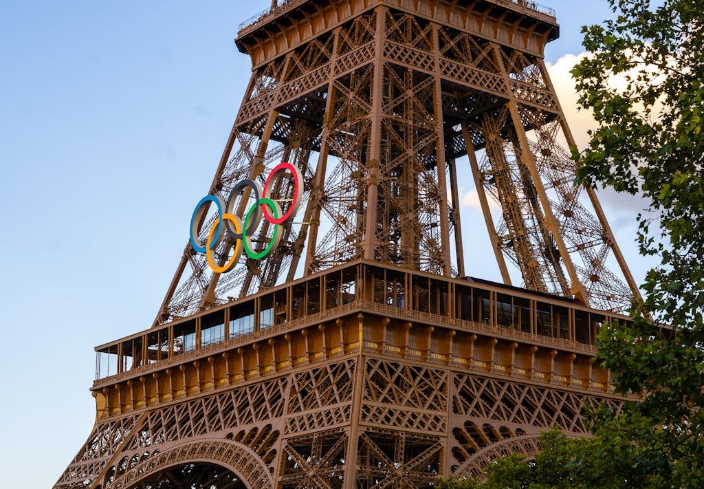 Free stock photo of eiffel tower, olympics